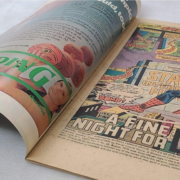 Marvel Team-Up 48 25 Cent Variant Marvel Comics 1976 VG- 3.5 Spider-Man Iron Man - Picture 11 of 12